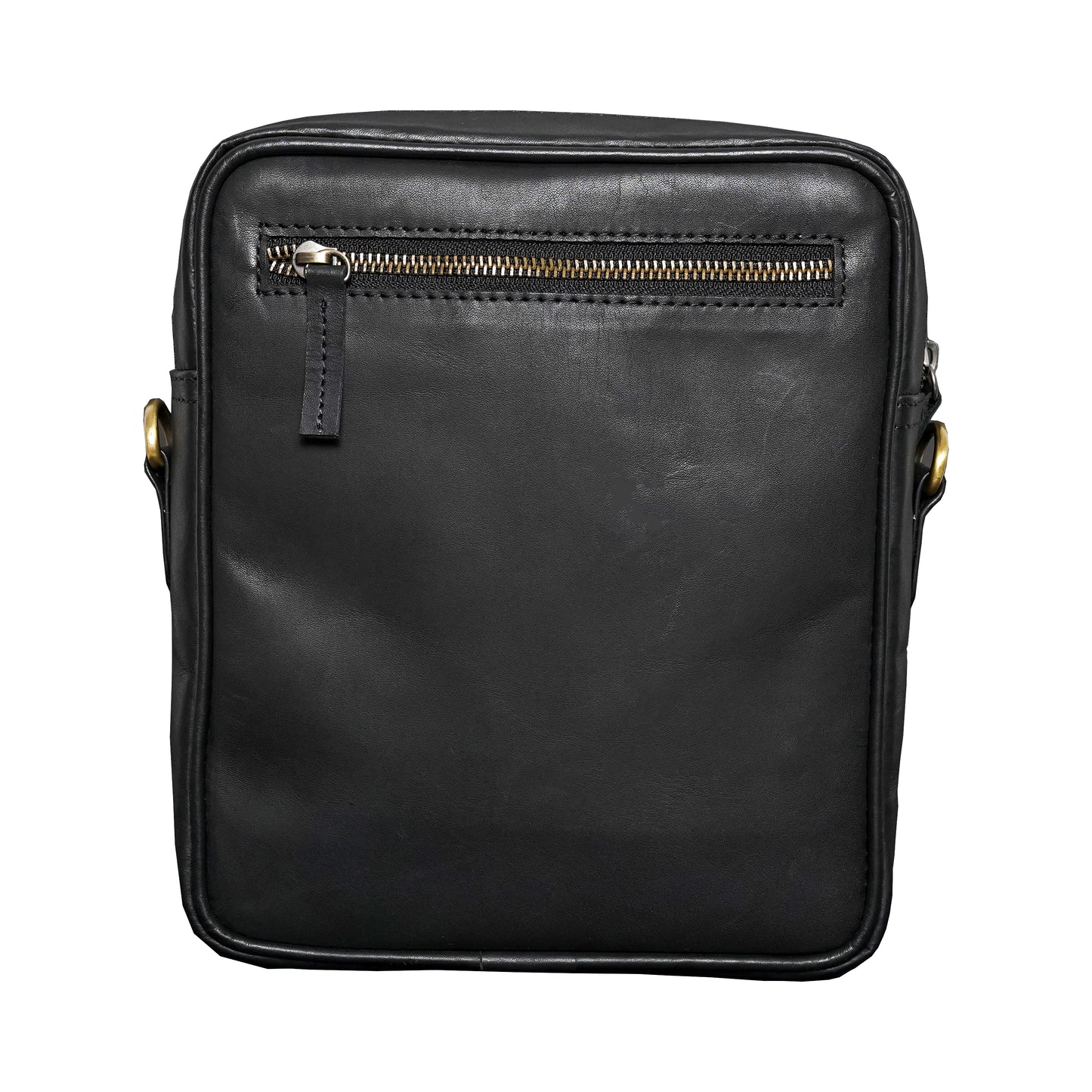 Volkskin Leather Shoulder Bag Black