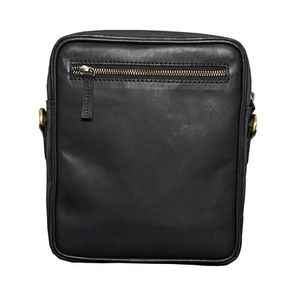 Volkskin Leather Shoulder Bag Black