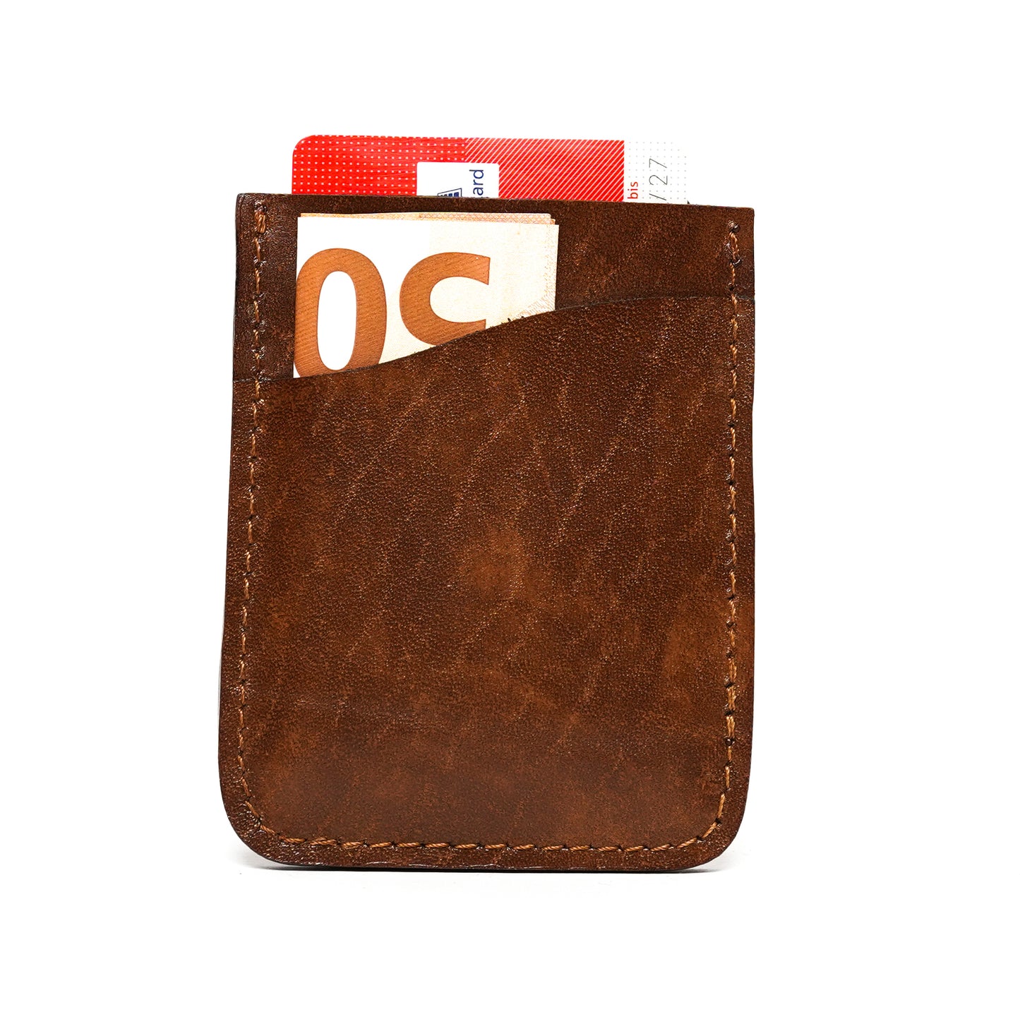 Volkskin Leder Kartenetui - Braun