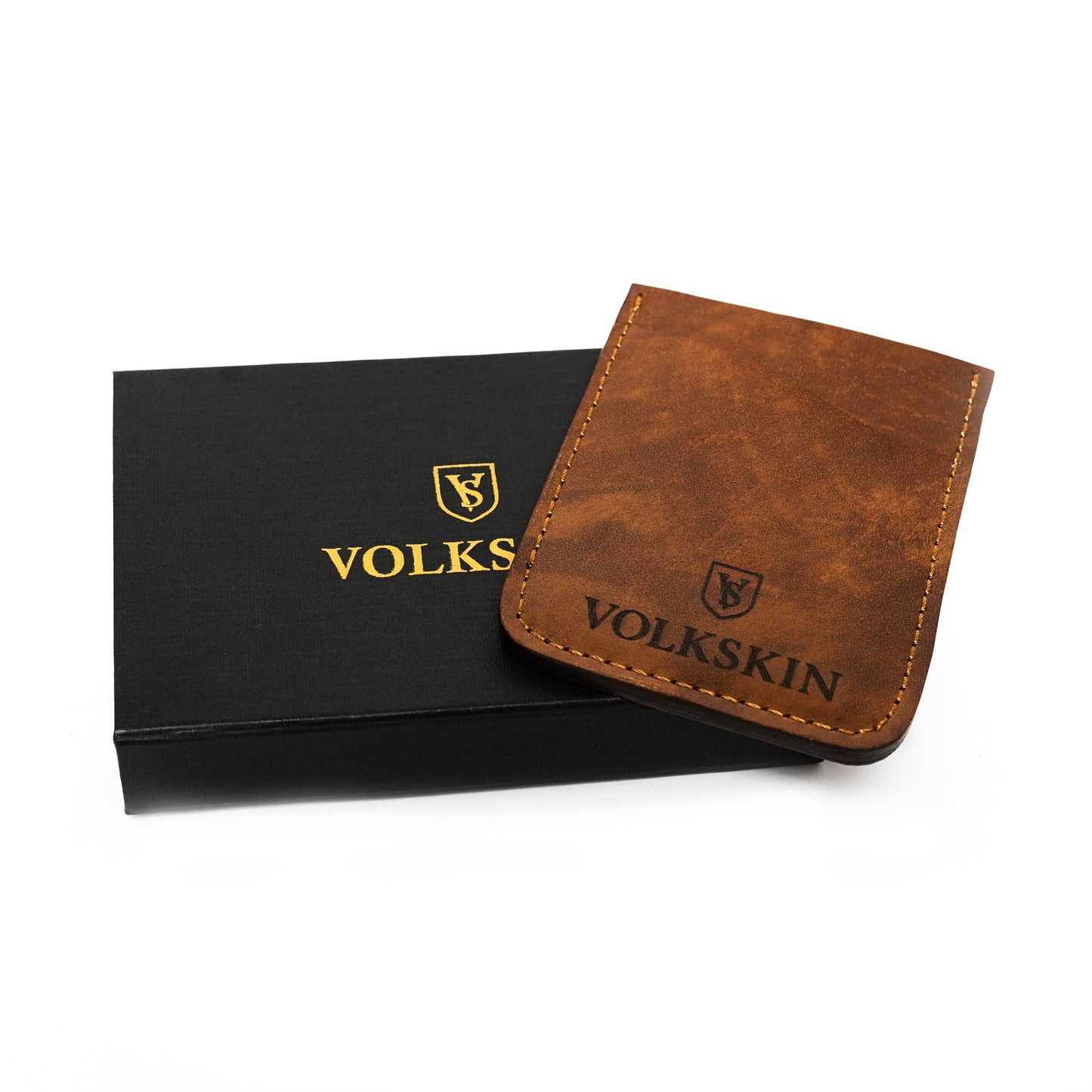 Volkskin Leder Kartenetui - Braun