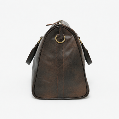 Kompakte Reisetasche aus Premium-Leder von Volkskin