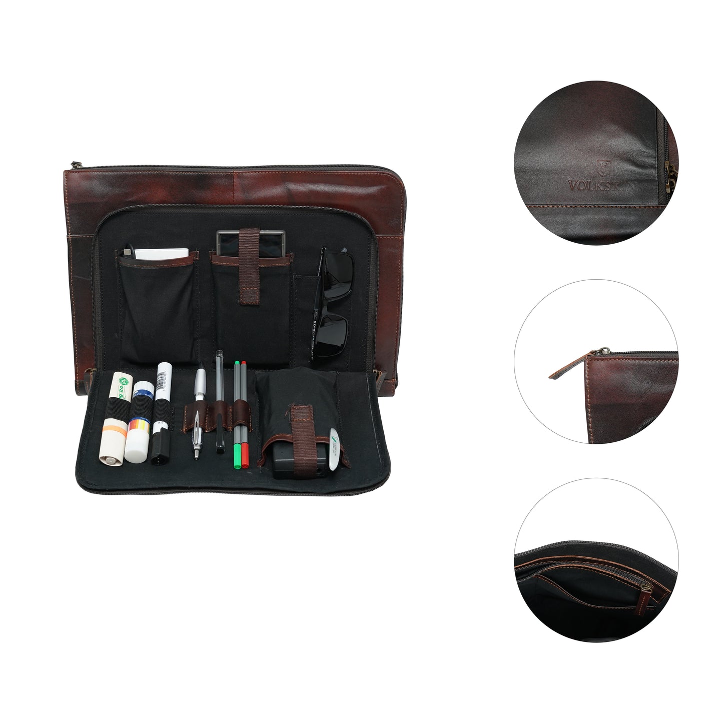 Volkskin Laptop Sleeve Braun
