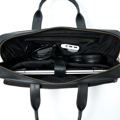 Volkskin Laptoptasche Schwarz