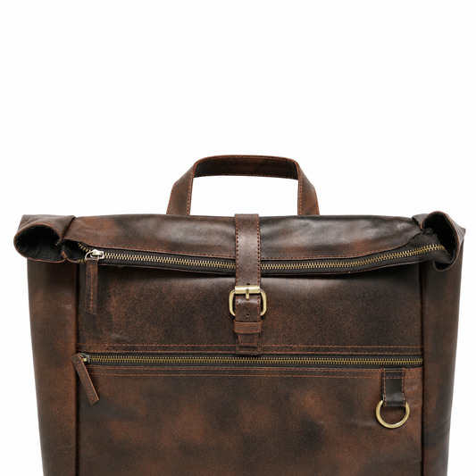 Volkskin Espresso Rolltop Rucksack