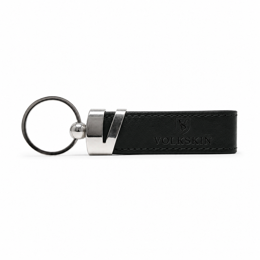 Volkskin Schlüsselanhänger Schwarz – inklusive Premium-Geschenkbox