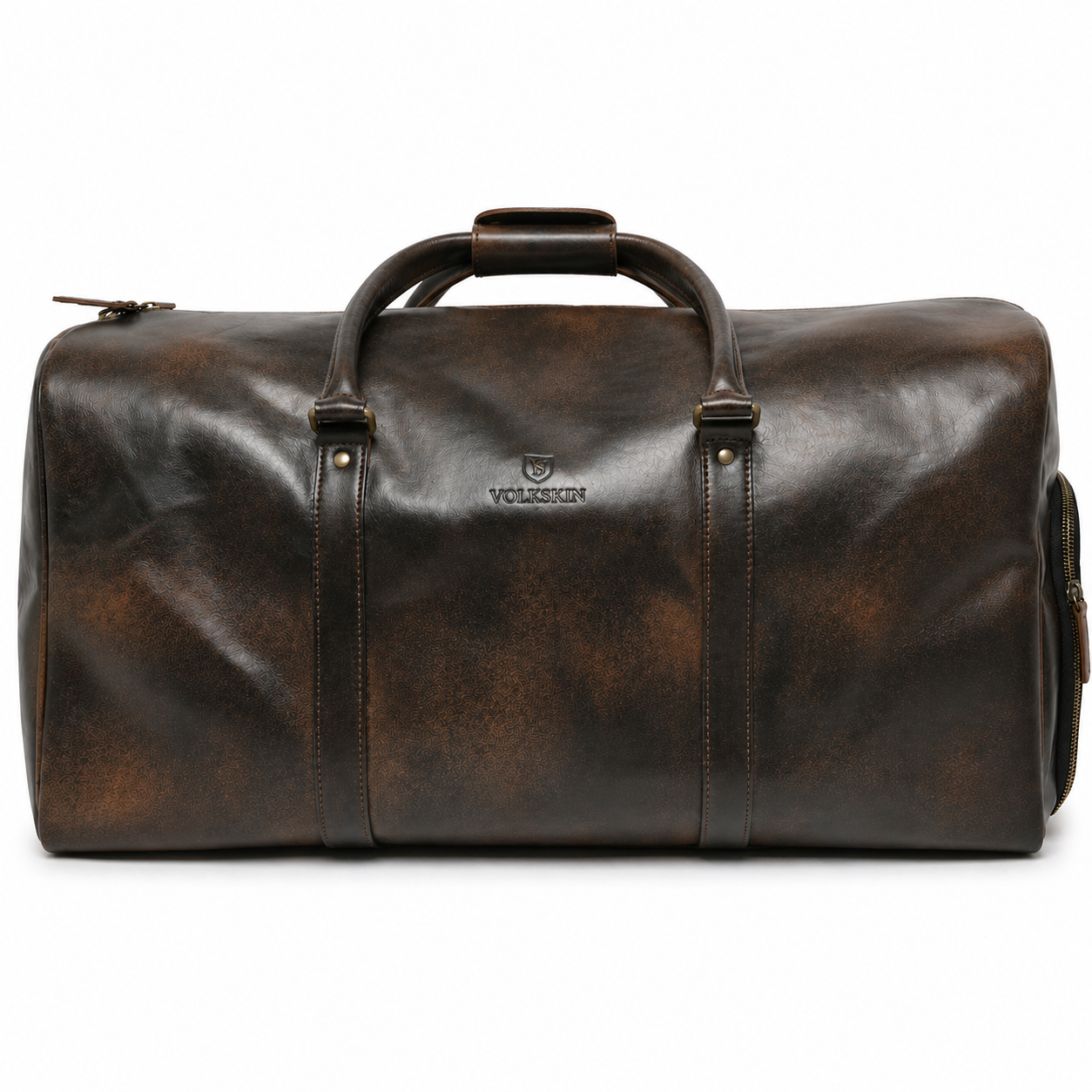 Volkskin Vintage Leder Reisetasche Espresso
