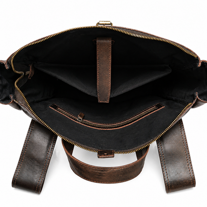 Volkskin Espresso Rolltop Rucksack